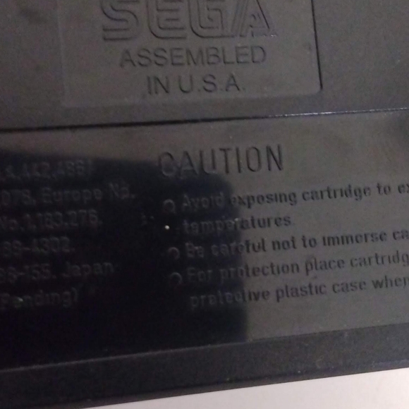 Aega Genesis Menacer 6 game Cartridge - Picture 4 of 5